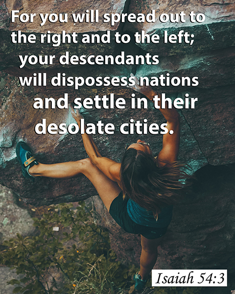 Isaiah 54:3