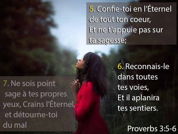 Proverbes 3:5-7