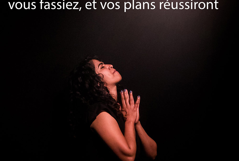 Proverbes 16: 3